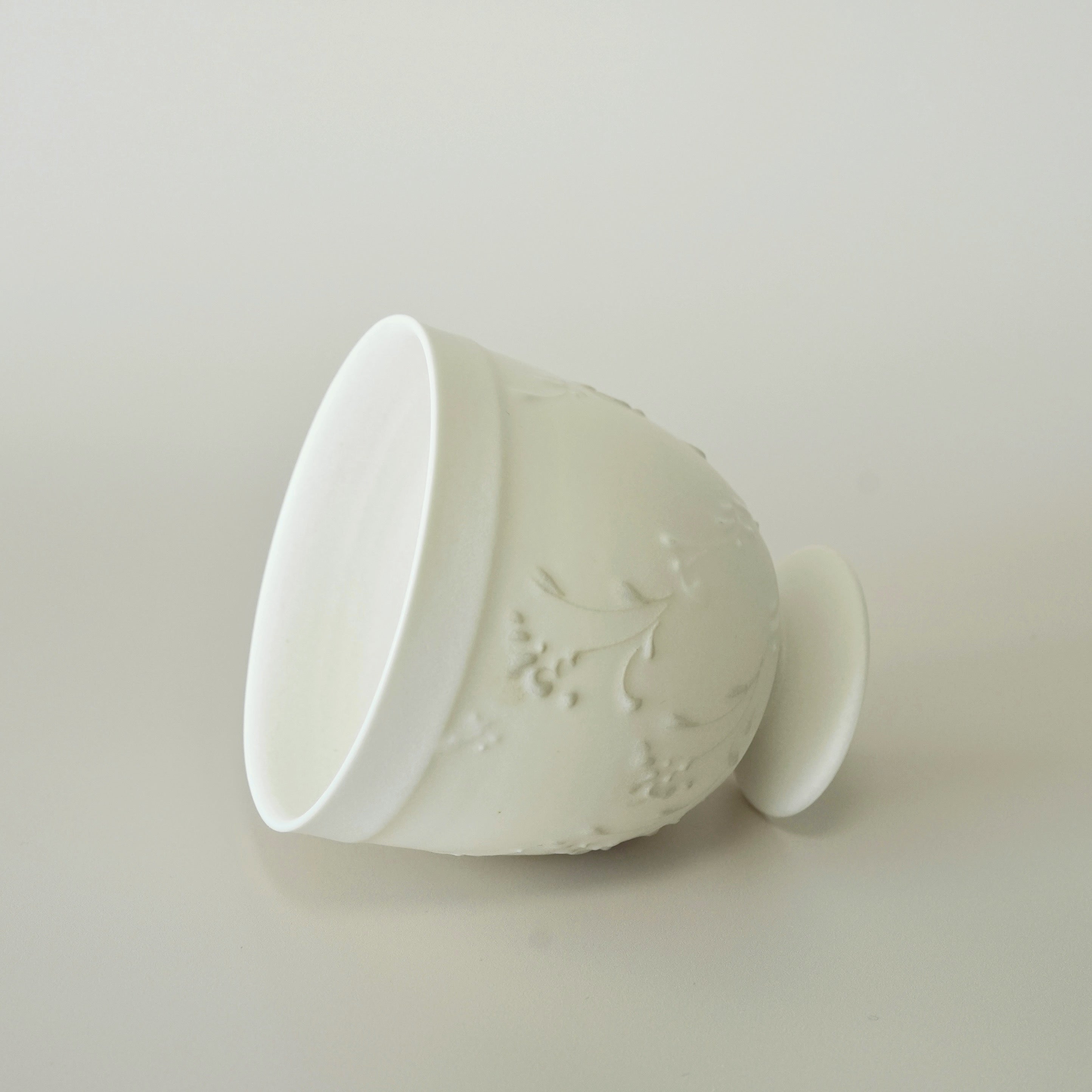 Floral Relief Goblet
