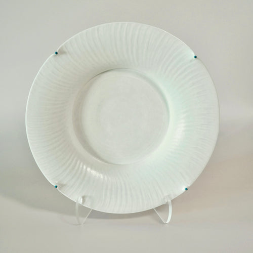 Ash-glazed Flared Plate