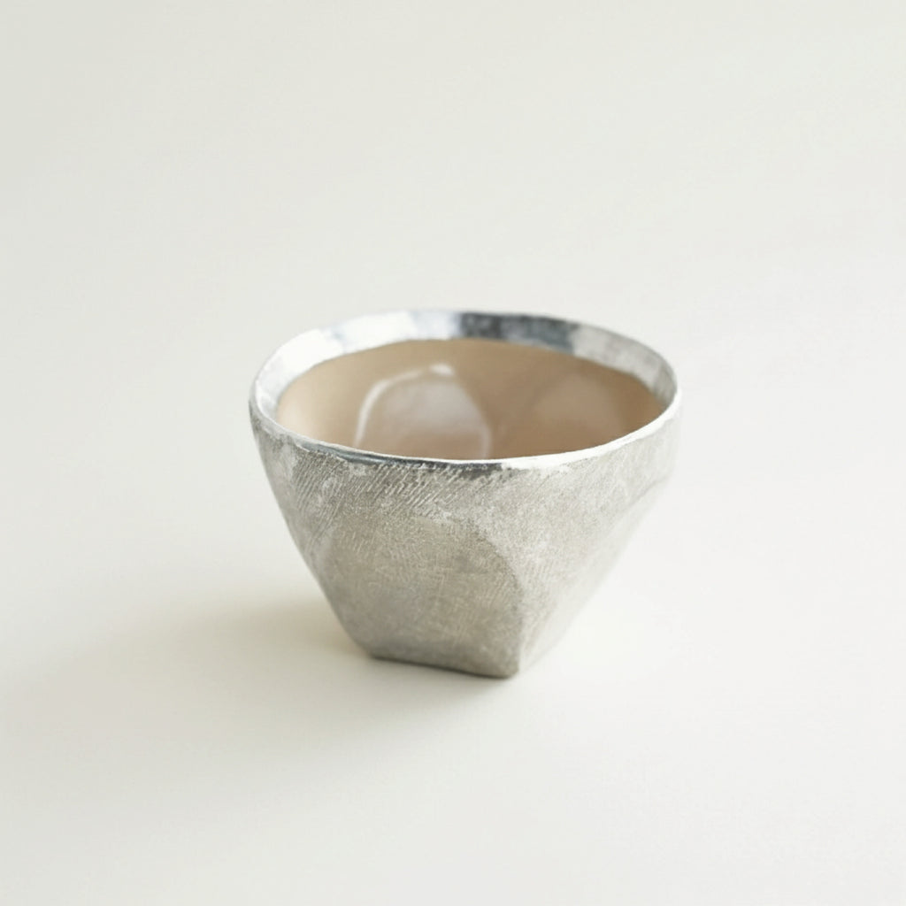 Silver Glaze Teacup