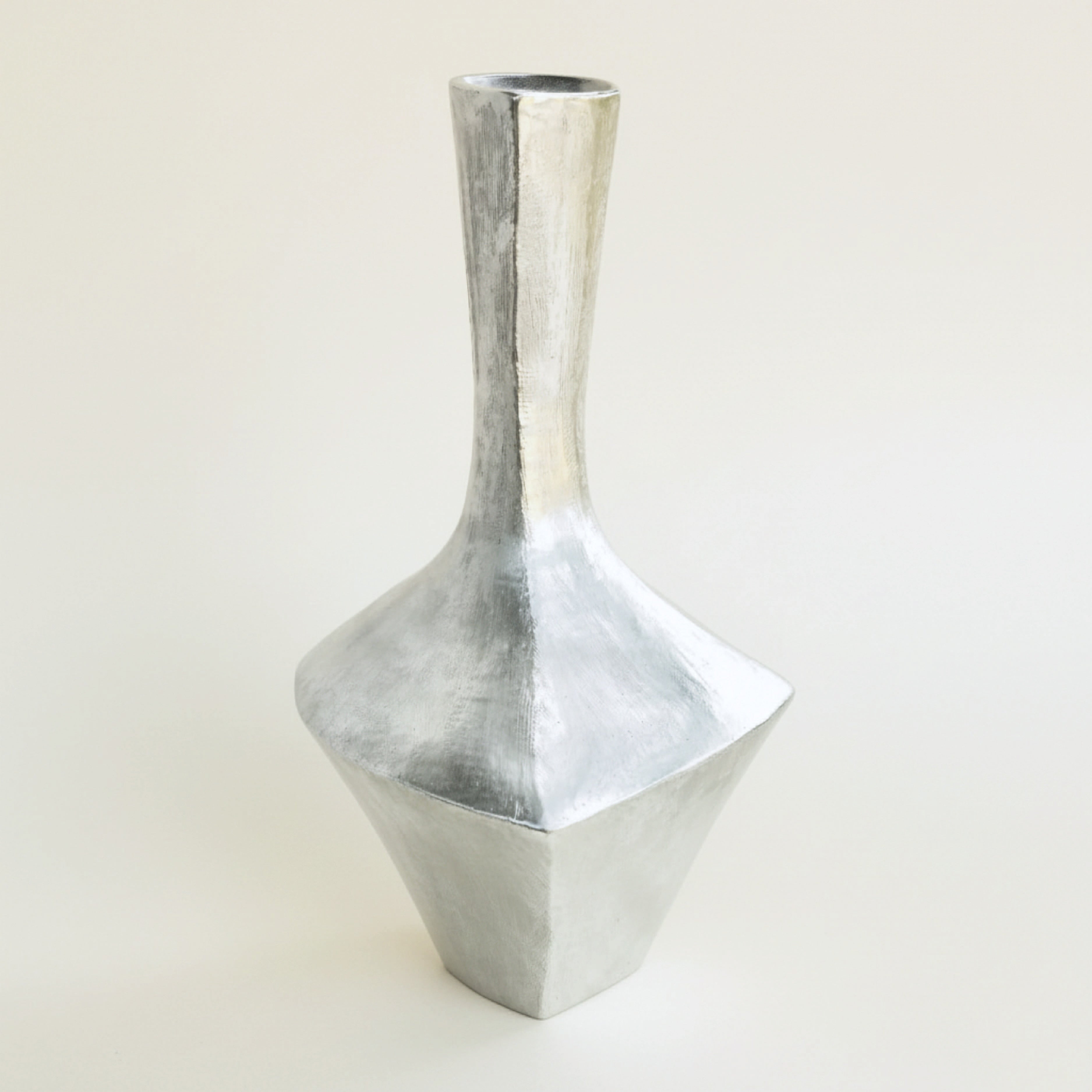 Silver Glaze Vase