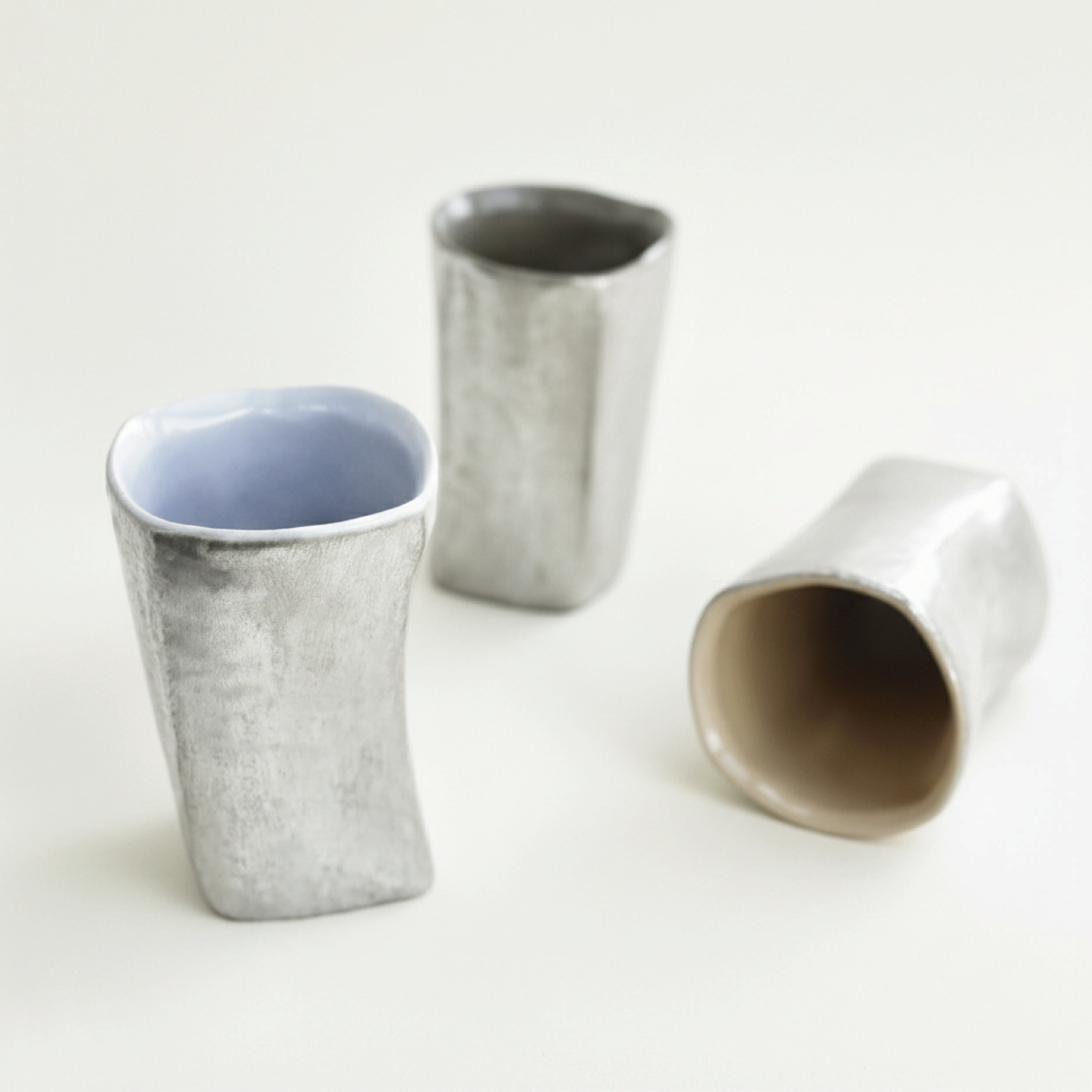 Silver Glaze Small Cup